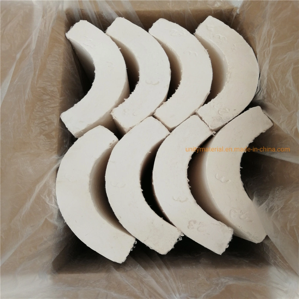 Thermal Heat Insulation 650c 1000c Calcium Silicate Pipe Section