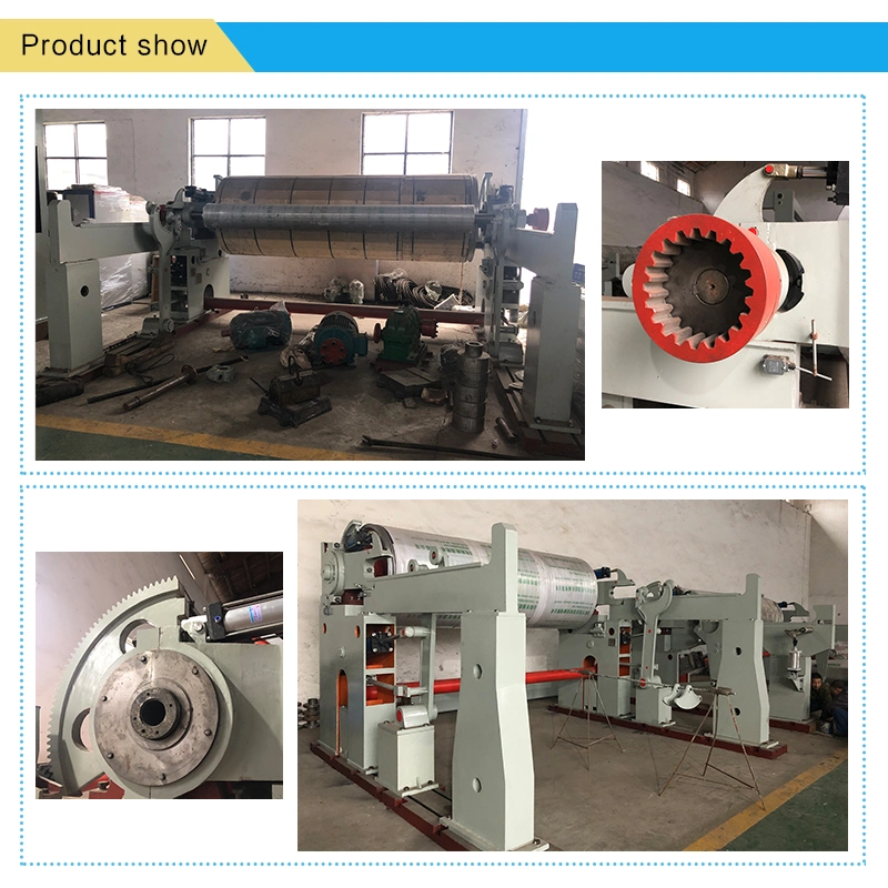 High Speed Automatic Tissue Toilet Paper Roll Winding Machine