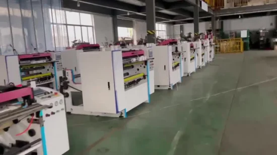 Rebobineuse de découpeuse de papier d'atmosphère de machine de fente de papier thermique de traitement de machine