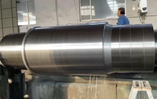 Rouleau d'aspiration de machine à papier kraft grand rouleau mécanique de roche de granit pour l'usine de papier