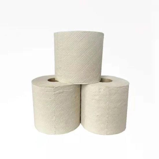 Papier hygiénique 100% pulpe de bambou non décomposable irritant 2/3/4ply bambou OEM en gros