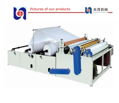Machine de rembobinage de mouchoirs en papier, Machine de bobinage à vendre
